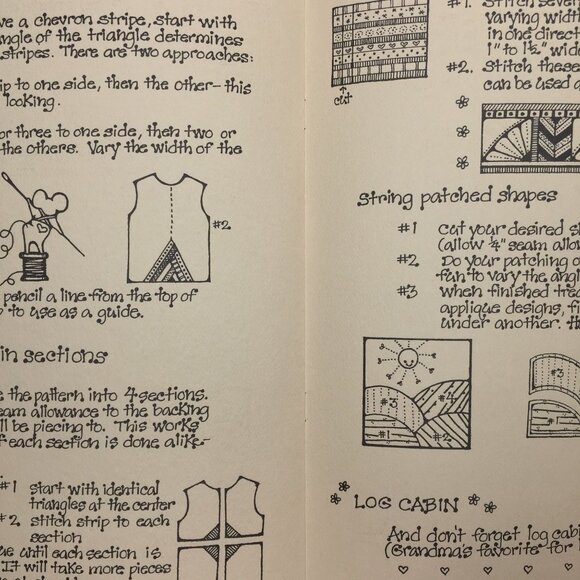 New Beginnings Quilted Jackets Vests Pattern Book Yours Truly Jean Wells 1979 - Picture 7 of 12